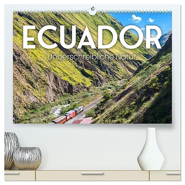 Ecuador - Unbeschreibliche Natur (hochwertiger Premium Wandkalender 2024 DIN A2 quer), Kunstdruck in Hochglanz, SF