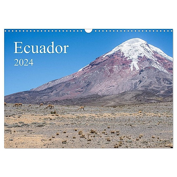 Ecuador (Wandkalender 2024 DIN A3 quer), CALVENDO Monatskalender, Thomas Leonhardy