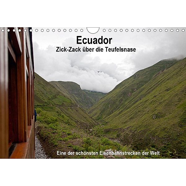 Ecuador Zick-Zack über die Teufelsnadel (Wandkalender 2020 DIN A4 quer), Akrema-Photography Neetze