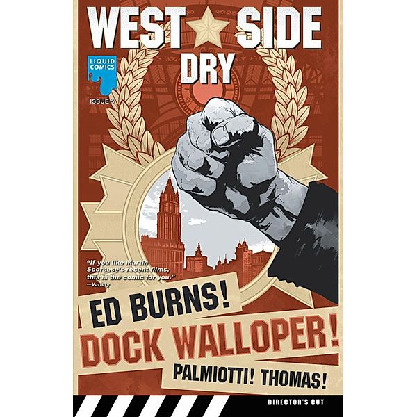 ED BURNS: DOCK WALLOPER, Issue 5 / Liquid Comics, Ed Burns