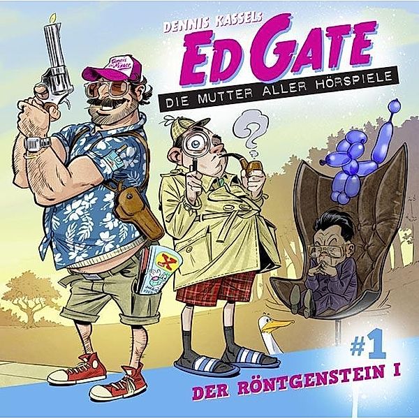 Ed Gate - Der Röntgenstein, 1 Audio-CD, Dennis Kassel