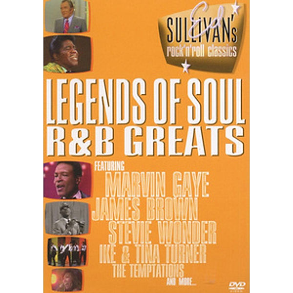 Ed Sullivan's Legends of Soul / R'n'B Greatest, Diverse Interpreten