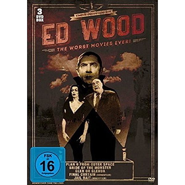 Ed Wood Box - The Worst Movies Ever, Bela Lugosi, Ed Wood