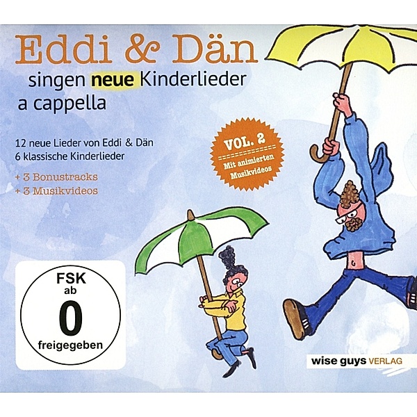 Eddi & Dän Singen Neue Kinderlieder A Cappella Vol, Eddi & Dän