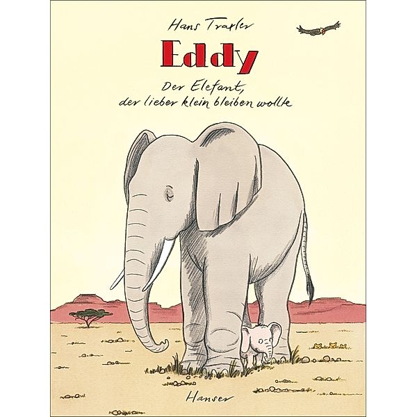 Eddy, der Elefant, der lieber klein bleiben wollte, Hans Traxler