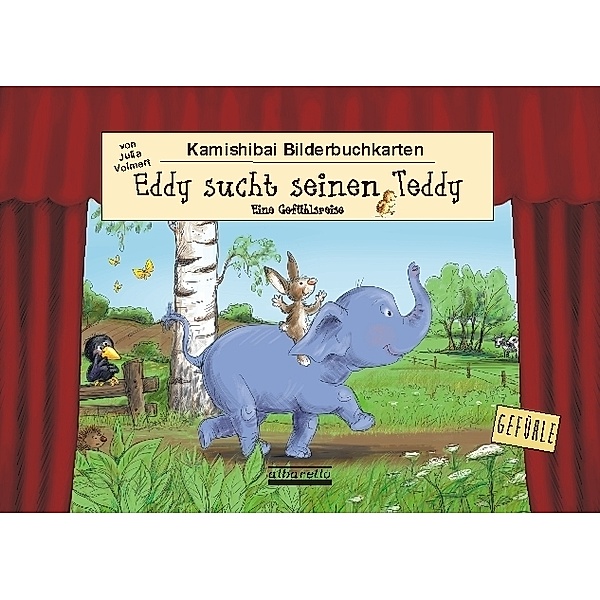 Eddy sucht seinen Teddy - Kamishibai-Bilderbuchkarten, Julia Volmert
