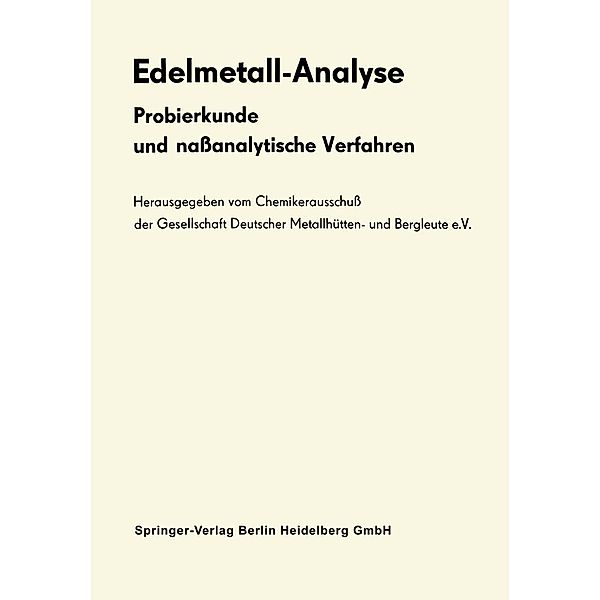 Edelmetall-Analyse