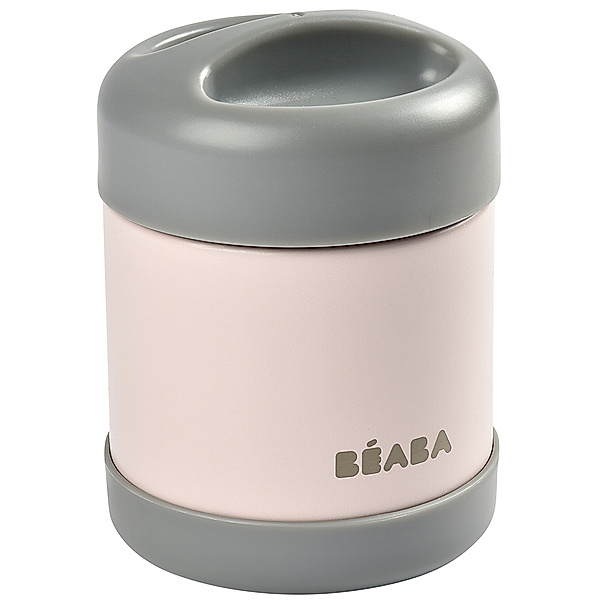 BÉABA Edelstahl-Thermobehälter LUNCH (0,3L) dark grey/light pink