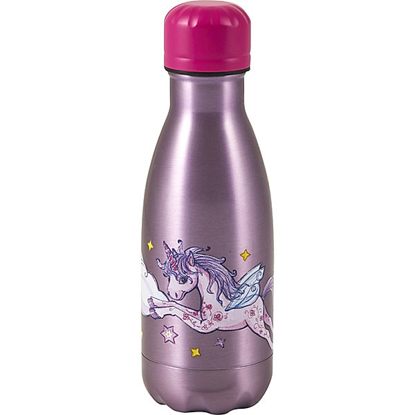 Die Spiegelburg Edelstahl-Trinkflasche EINHORN PARADIES (400ml)