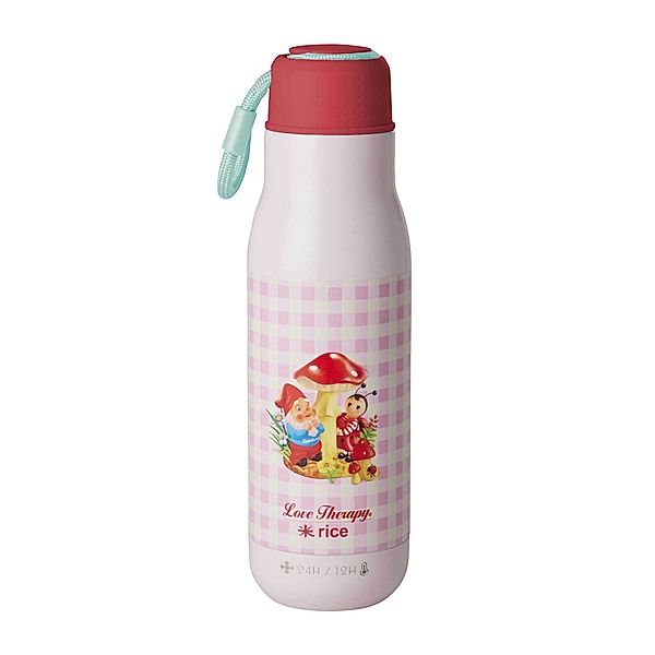 rice Edelstahl-Trinkflasche LOVE THERAPY GNOME (500ml)