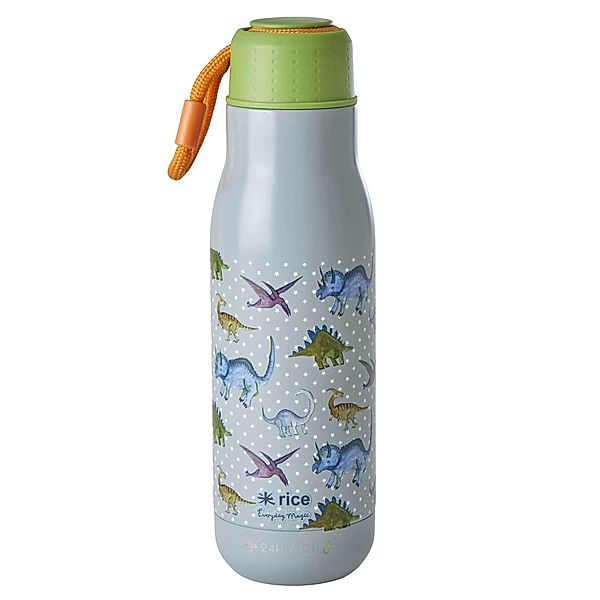 rice Edelstahl-Trinkflasche NEW DINO (500ml)