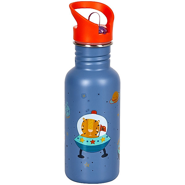 Die Spiegelburg Edelstahlflasche KLEINE FREUNDE - PLANETEN (500ml)