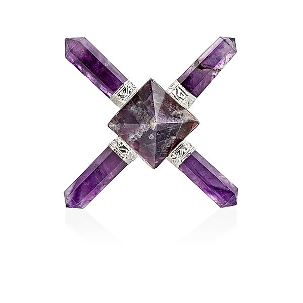 Edelsteinkreuz Amethyst