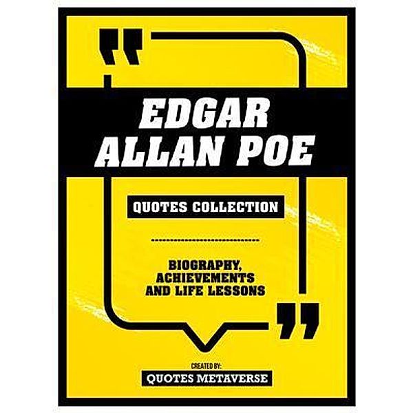 Edgar Allan Poe - Quotes Collection, Quotes Metaverse