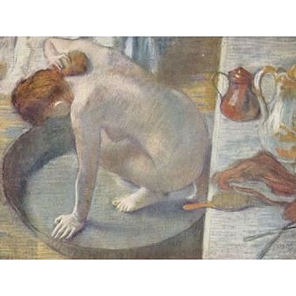 Edgar Germain Hilaire Degas - Frau im Zuber, sich den Rücken waschend - 2.000 Teile (Puzzle)