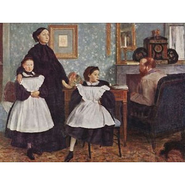 Edgar Germain Hilaire Degas - Porträt der Familie Bellelli - 2.000 Teile (Puzzle)