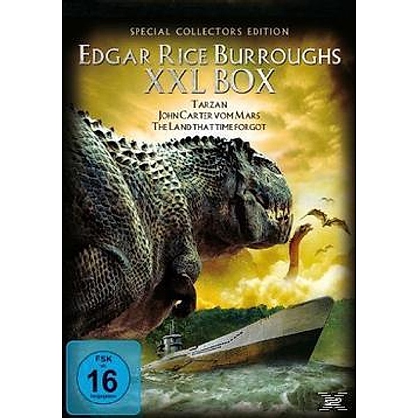 Edgar Rice Burroughs XXL Box: Tarzan, John Carter vom Mars, The Land That Time Forgot Special Collector's Edition