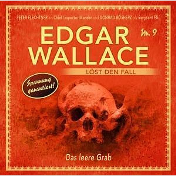 Edgar Wallace löst den Fall - Das leere Grab,1 Audio-CD, Edgar Wallace