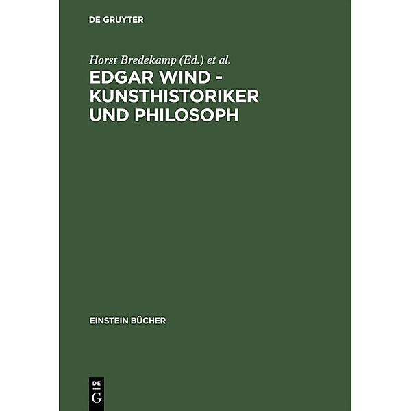 Edgar Wind, Kunsthistoriker und Philosoph, Edgar Wind