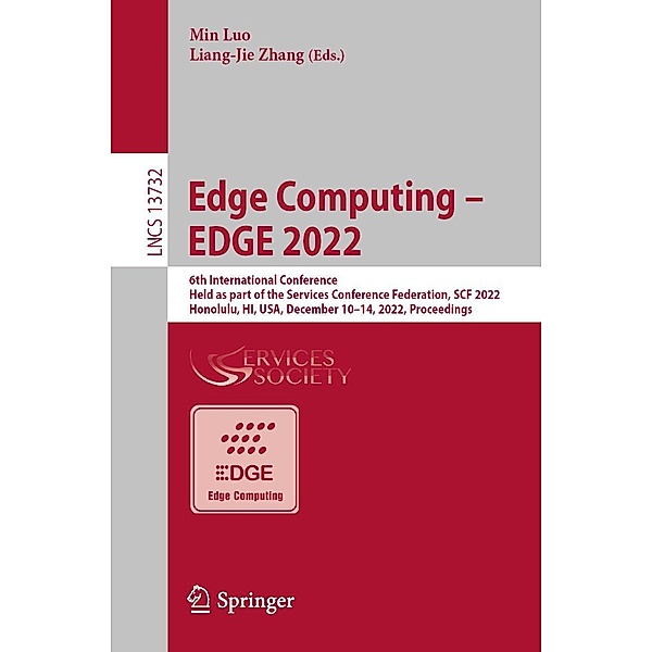 Edge Computing - EDGE 2022 / Lecture Notes in Computer Science Bd.13732