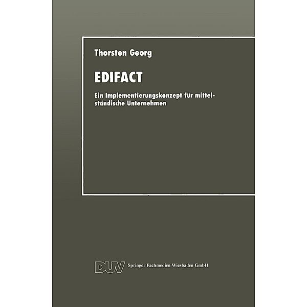 EDIFACT / Wirtschaftsinformatik, Thorsten Georg