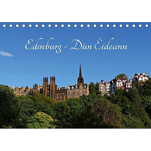 Edinburgh - Dùn Èideann (Tischkalender 2020 DIN A5 quer), Petra Schauer