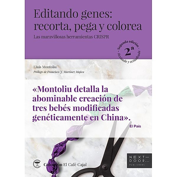 Editando Genes: recorta, pega y colorea / El Café Cajal Bd.7, Lluís Montoliu