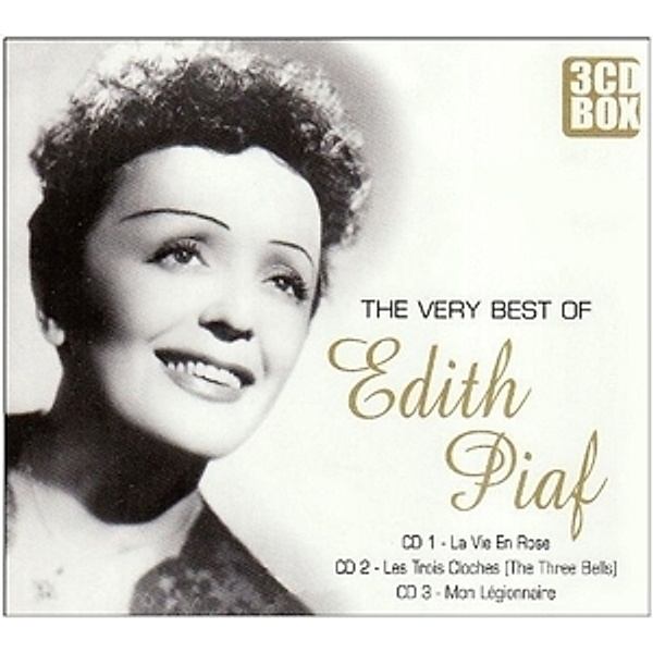 Edith Piaf, The Very Best Of, 3 CDs, Edith Piaf