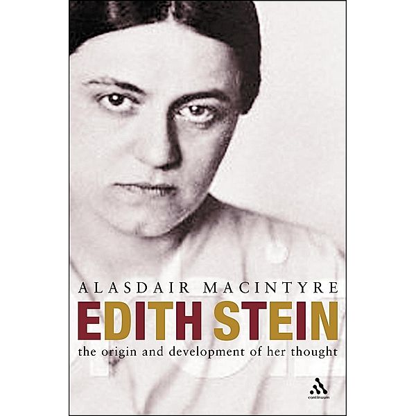 Edith Stein, Alasdair MacIntyre