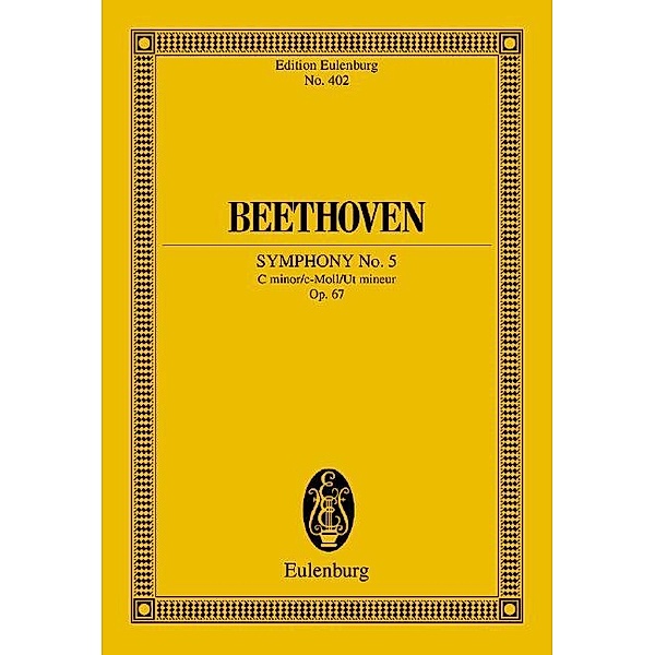 Edition Eulenburg / Sinfonie Nr. 5 c-Moll, Ludwig van Beethoven