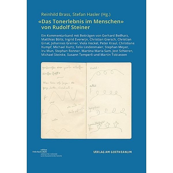 Edition Freie Hochschule / Das Tonerlebnis im Menschen von Rudolf Steiner