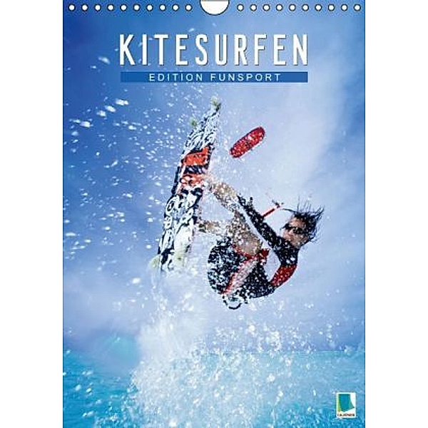 Edition Funsport: Kitesurfen (Wandkalender 2015 DIN A4 hoch), Calvendo