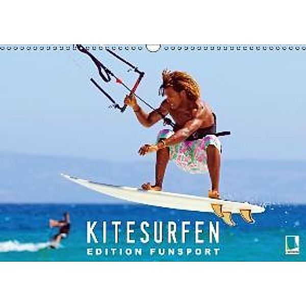 Edition Funsport: Kitesurfen (Wandkalender 2016 DIN A3 quer), Calvendo