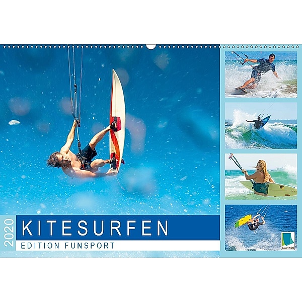 Edition Funsport: Kitesurfen (Wandkalender 2020 DIN A2 quer)