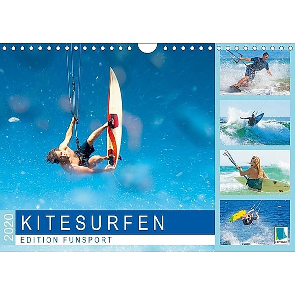 Edition Funsport: Kitesurfen (Wandkalender 2020 DIN A4 quer)