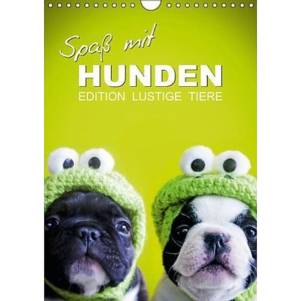 Edition lustige Tiere: Spaß mit Hunden (Wandkalender 2015 DIN A4 hoch), Calvendo