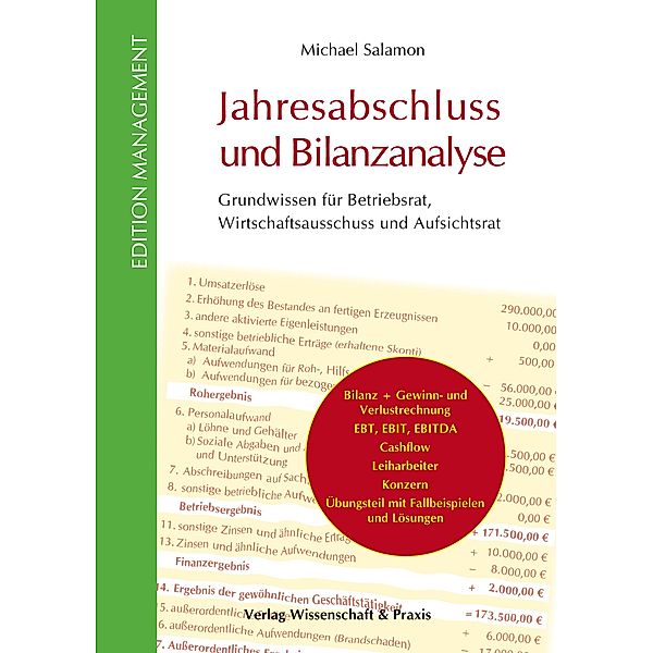 Edition Management / Jahresabschluss und Bilanzanalyse., Michael Salamon