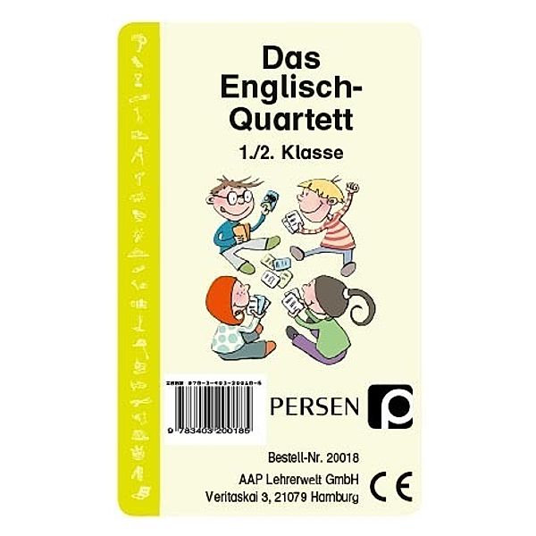 Persen Verlag in der AAP Lehrerwelt Edition MoPäd - Das Englisch-Quartett (Kartenspiel), Bernd Wehren