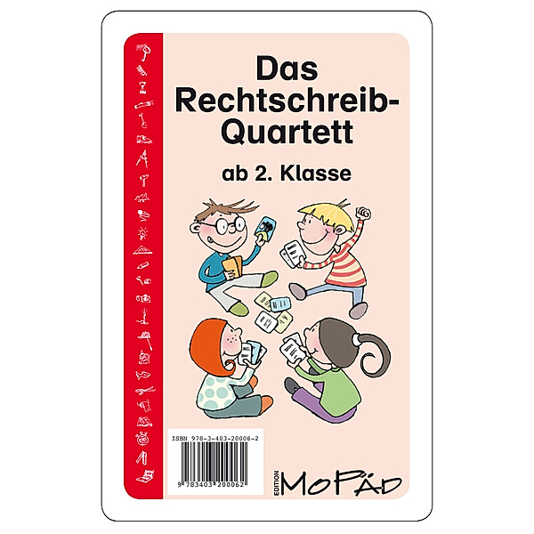 Edition MoPäd - Das Rechtschreib-Quartett (Kartenspiel), Bernd Wehren