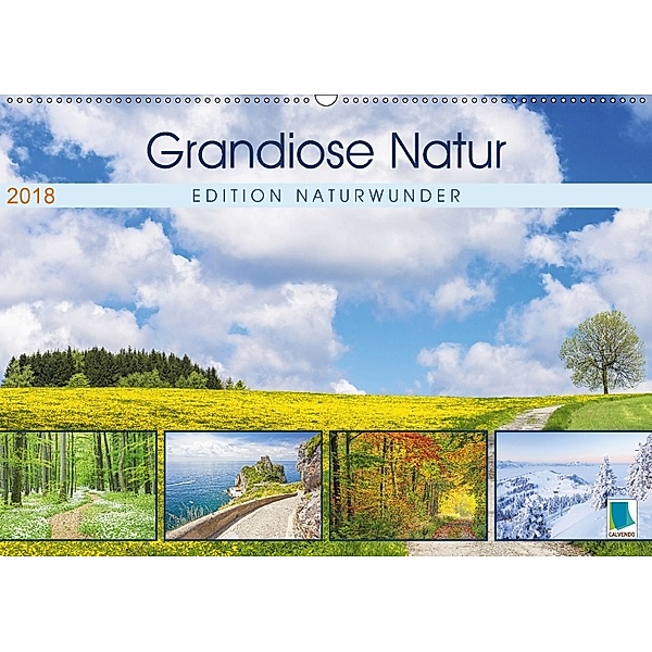 Edition Naturwunder: Wege zur Ruhe (Wandkalender 2018 DIN A2 quer), k. A. CALVENDO