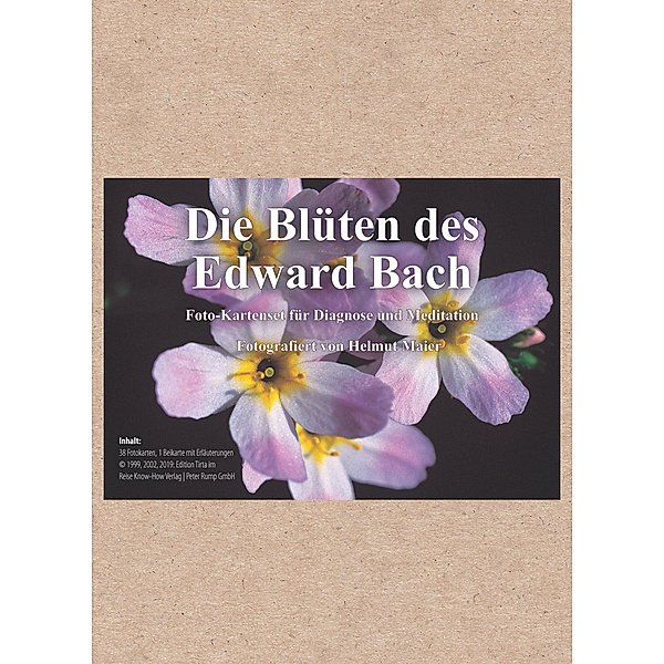 Edition Tirta: Kartenset - Die Blüten des Edward Bach, Helmut Maier