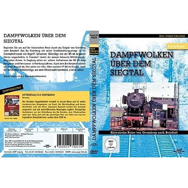 Edition Volldampf in Deutschland - Dampfwolken über dem Siegtal,DVD
