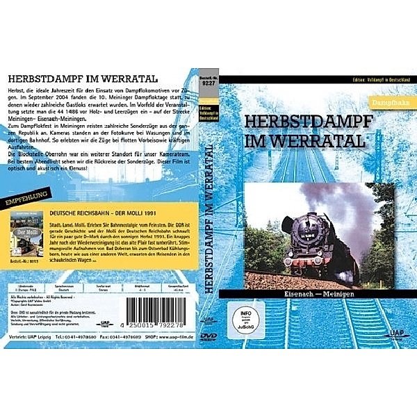 Edition Volldampf in Deutschland - Herbstdampf im Werratal,DVD
