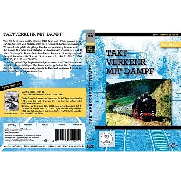 Edition Volldampf in Deutschland - Taktverkehr mit Dampf,DVD