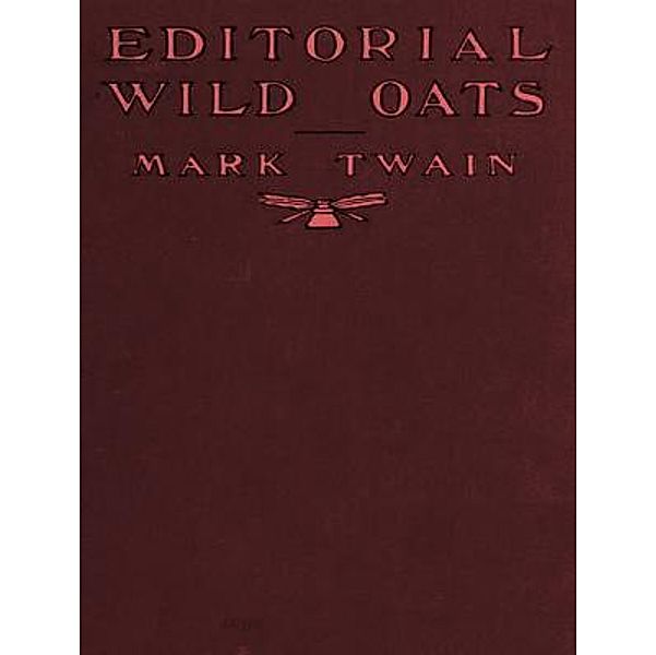 Editorial Wild Oats / Spartacus Books, Mark Twain