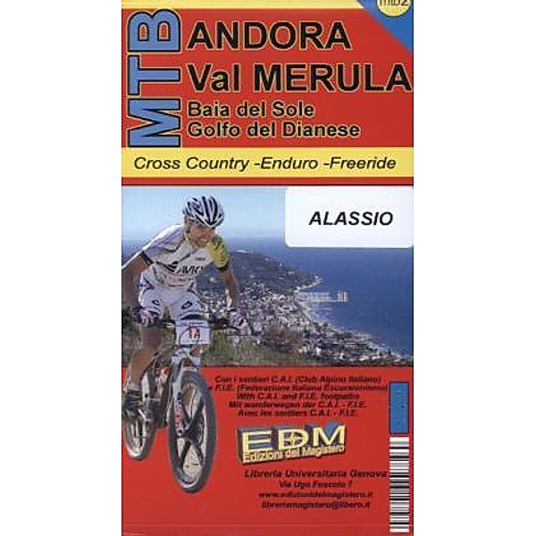 EDM MTB / ESDM MTB Andora, Val Merula, Mountainbike-Karte