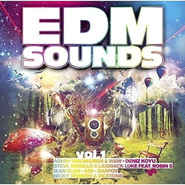 Edm Sounds Vol.1, Diverse Interpreten