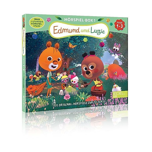 Edmund und Luzie - Hörspiel-Box.Folge.1-3,Audio-CD, Edmund Und Luzie