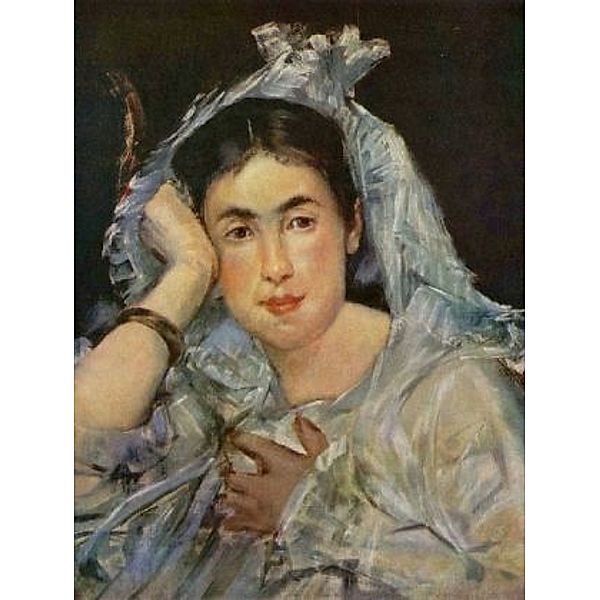 Edouard Manet - Porträt der Marguerite de Conflans mit der Kaputze - 100 Teile (Puzzle)