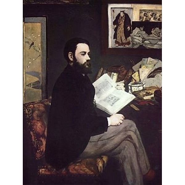 Edouard Manet - Porträt des Émile Zola - 200 Teile (Puzzle)